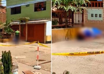 Sicarios matan a balazos a dos policías en la puerta de una cevichería
