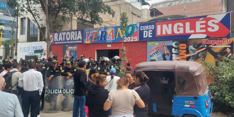 PROCESO DE DESALOJO EN LA AVENIDA CUTERVO