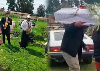 Hombre en Huancayo despide a su perro con emotiva ceremonia que conmueve en redes sociales