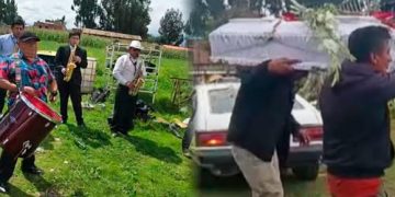 Hombre en Huancayo despide a su perro con emotiva ceremonia que conmueve en redes sociales