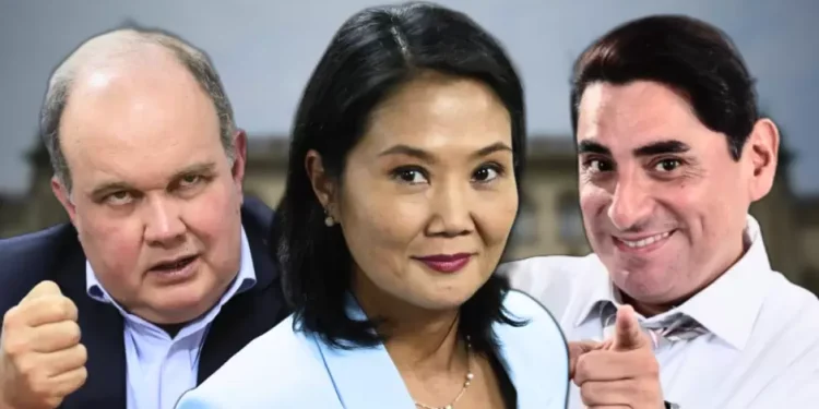 Keiko Fujimori, Rafael López Aliaga y Carlos Álvarez lideran intención de voto presidencial, según Ipsos