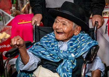 El hombre más longevo del perú celebra 125 años de vida
