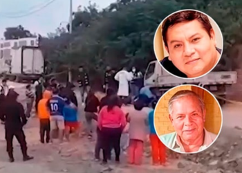 Asesinato de padre e hijo en Parcona conmociona al país