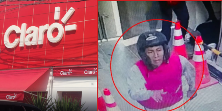 Ica: delincuentes armados asaltan la agencia central de Claro a plena luz del día