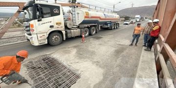 MTC ejecuta trabajos de reparación en el puente Nasca para garantizar tránsito seguro