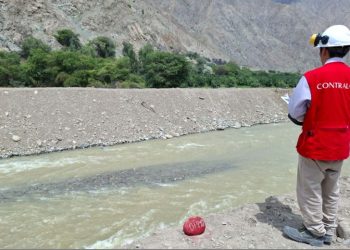 CONTRALORÍA ALERTA SOBRE LOS RIESGOS DE NO CONCLUIR A TIEMPO LA DESCOLMATACIÓN DEL RÍO EL INGENIO EN NASCA