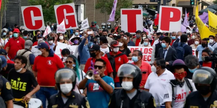 CGTP anuncia paro nacional el 14 de mayo