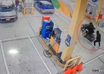 Chincha: Banda criminal asalta grifo en menos de 40 segundos