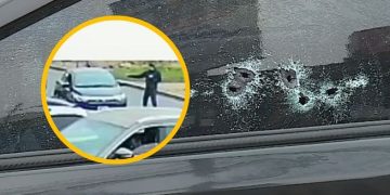 Matan a balazos a padre de familia frente al colegio de su hijo