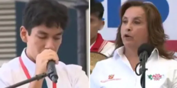 Estudiante critica en vivo a Dina Boluarte: “miren más allá de sus discursos” “es hora de un verdadero cambio”