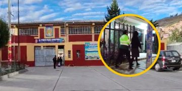 Huaraz: escolar ataca a su profesora con cuchillo de cocina en plena clase
