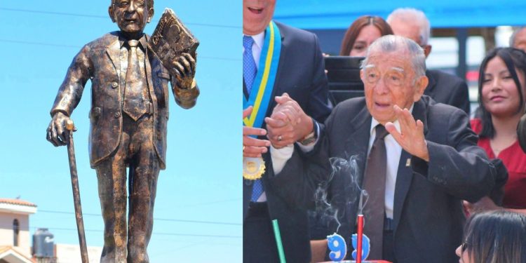 Inauguran monumento en honor al creador del libro “Coquito”