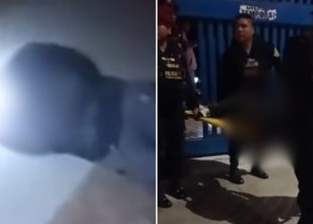 Delincuente cae de techo tras intentar escapar de la Policía