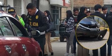 Hombre conducía herido por puñaladas, chocó con autos y murió camino al hospital