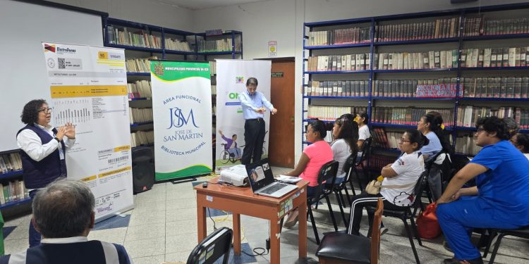 Osinergmin capacita a personas con discapacidad auditiva en Ica