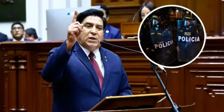 Ministro del Interior sobre manifestaciones: «Todo el Perú ha sido testigo de como han atacado a la Policía Nacional»