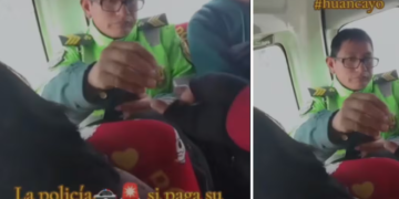 Policía de Huancayo paga su pasaje y recibe respaldo ciudadano en medio de la polémica por pase libre