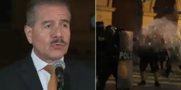 Minsa confirma que menor de 11 años fue impactada por bomba lacrimógena