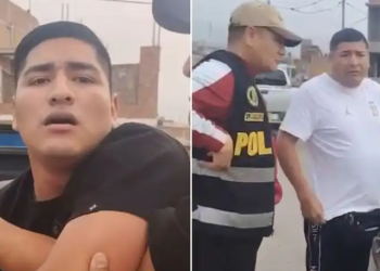 Policía y su padre detenidos por extorsión a empresas de transporte en Ventanilla