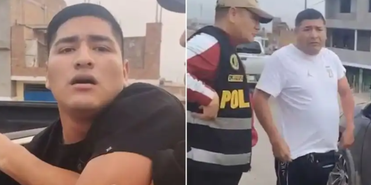 Policía y su padre detenidos por extorsión a empresas de transporte en Ventanilla