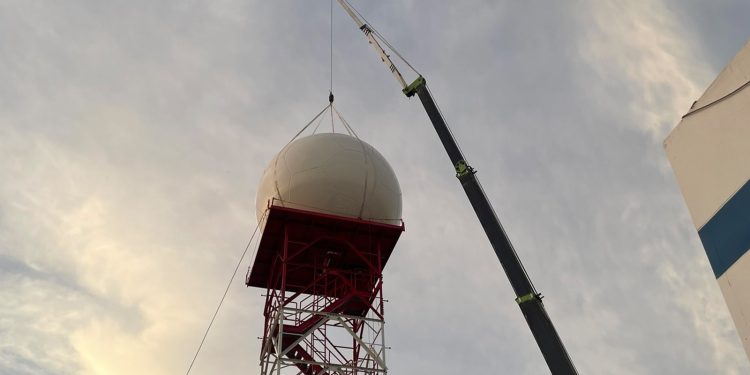 Sistema de Alerta Temprana en Ica alcanza hito decisivo con la instalación del radar meteorológico