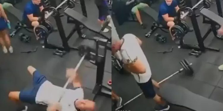 Hombre perdió la vida en un gimnasio: caída de barra de pesas en tórax le provocó paro cardiorrespiratorio