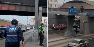Mujer fallece tras caer de puente y ser atropellada por bus del metropolitano