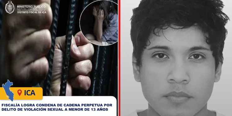 Ica: Condenan a prisión perpetua a hombre por violación de menor de 13 años en Huacachina