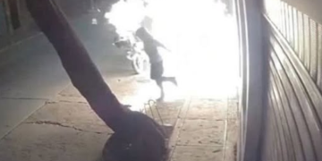 Sujeto se prende fuego cuando intentaba incendiar negocio en Cusco
