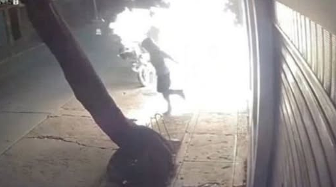 Sujeto se prende fuego cuando intentaba incendiar negocio en Cusco