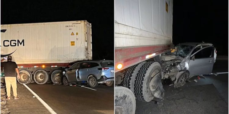 Ica: Brutal accidente en la Panamericana Sur: conductor sobrevive tras impactar contra tráiler