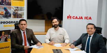 Caja Ica y solidaridad firman convenio estratégico para fortalecer el financiamiento responsable de la minería artesanal en el Perú