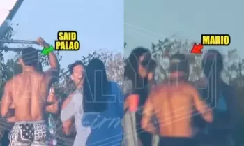 Mario Irivarren y Said Palao: captados en Argentina