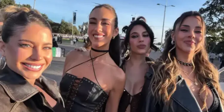 Reencuentro en Colombia: Luciana Fuster y Flavia Laos coinciden en evento internacional