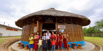 Red de Bibliotecas Nacionales: Inauguran la Biblioteca Intercultural «ARUTAM» en la frontera amazónica
