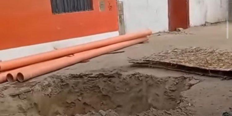 ¡PÁNICO EN VILLACURÍ! Maquinaria pesada rompe ducto de gas y provoca gran fuga en Salas Guadalupe