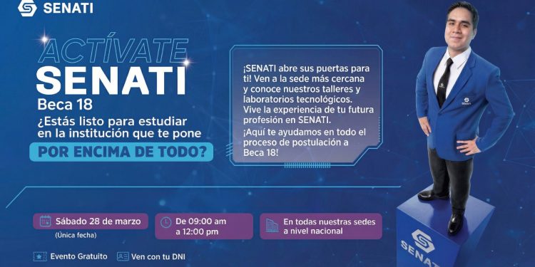 SENATI impulsa oportunidades educativas con jornada dirigida a postulantes de Beca 18