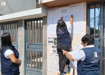 ODPE Ica publica cartel de candidatos para las Elecciones Generales 2026