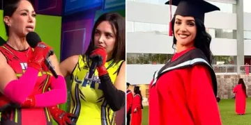 Rosángela Espinoza y el tenso debate educativo en el set