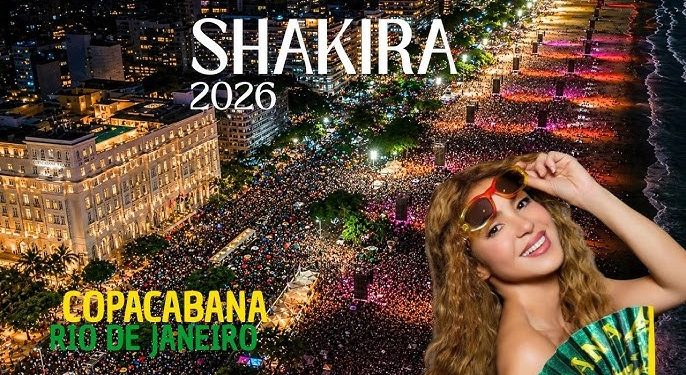 El histórico concierto de Shakira en Copacabana