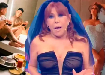 Magaly Medina critica la sesión de fotos de la boda de Karla Tarazona y Christian Domínguez