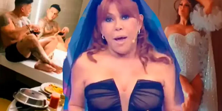 Magaly Medina critica la sesión de fotos de la boda de Karla Tarazona y Christian Domínguez