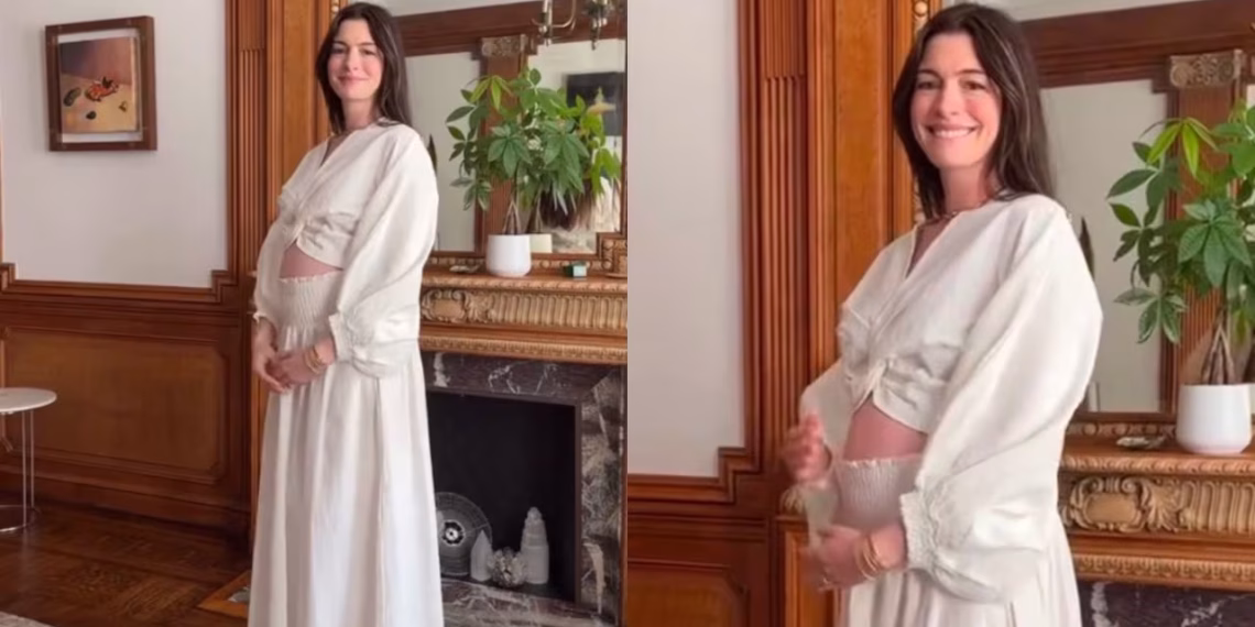 Anne Hathaway sorprende a Hollywood al anunciar su tercer embarazo a los 43 años