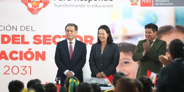 Plan Nacional de Educación: Keiko Fujimori anuncia reforma de la currícula “sin ningún tipo de ideología”