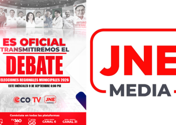 Eco TV transmitirá este miércoles 09 de Setiembre el debate de las Elecciones Regionales Municipales 2026