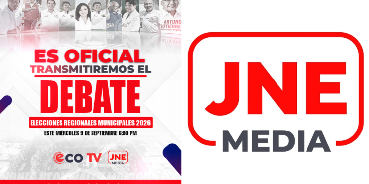 Eco TV transmitirá este miércoles 09 de Setiembre el debate de las Elecciones Regionales Municipales 2026