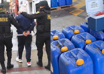 Pisco: Detienen a tres personas con insumos químicos y armamento en Humay