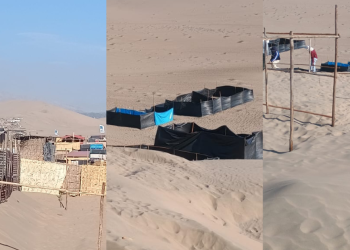 Alertan invasión de terrenos en las dunas de Huacachina