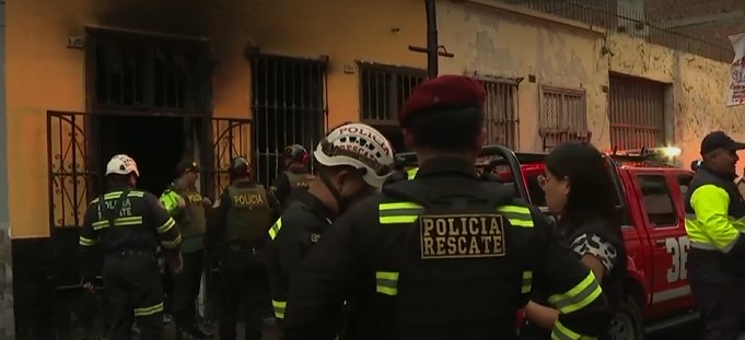 Madre e hijo mueren tras quedar atrapados en incendio de vivienda en La Victoria