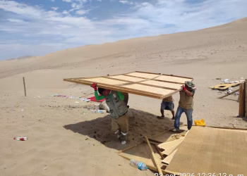 Ica: desalojo pacífico y garantizan protección del Área de Conservación Regional Laguna de Huacachina